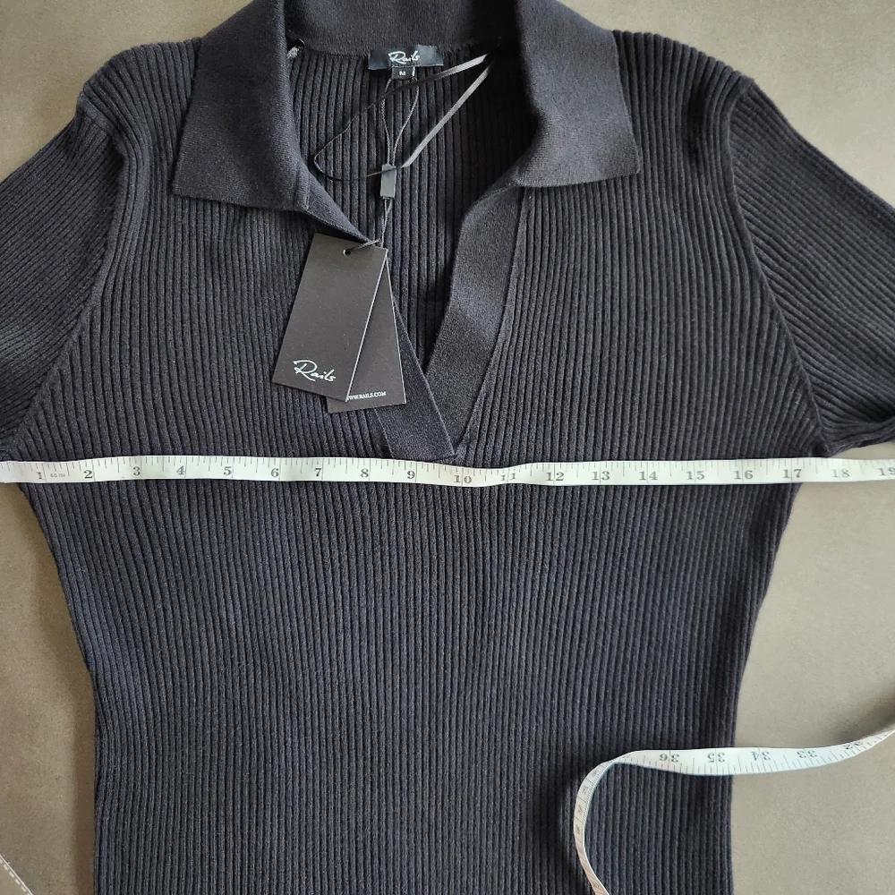 Rails womens black